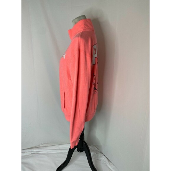 PINK Women’s Sweatshirt Pink Big Logo Victoria's Secret Pullover Size Small - Picture 5 of 6